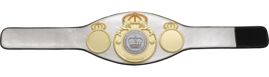 CHAMPIONSHIP BELT PROLION/G/WHTGEMS - AVAILABLE IN 6+ COLOURS CHAMPIONSHIP BELT PROLION/G/WHTGEMS - AVAILABLE IN 6+ COLOURS